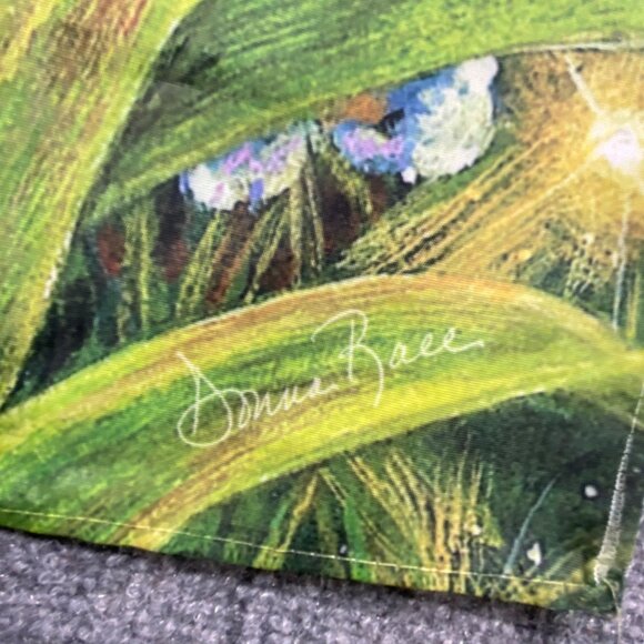 Christmas Dog & Cat House Flag By Donna Race Evergreen 2012 43x29 Peaceful Pets - Picture 7 of 10